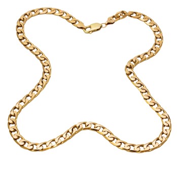 9ct gold 34.5g 20 inch curb Chain